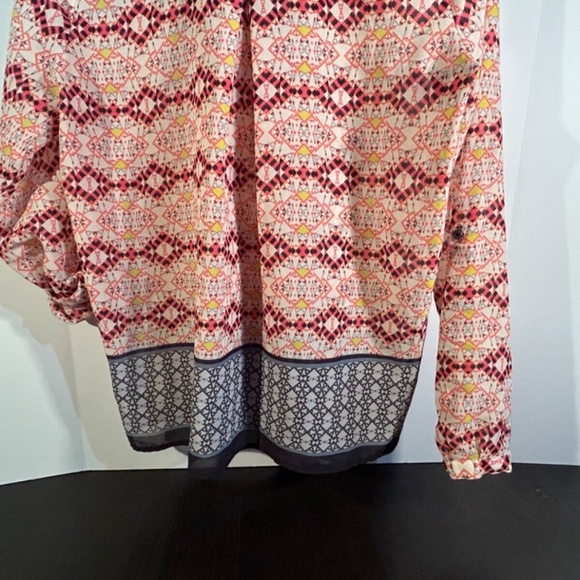 HD in Paris Anthropologie Kaveri Pin-Tucked Pullover Boho Top Size 6 - Picture 9 of 14